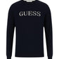 Maglia A Girocollo Uomo Guess  Kane Shaded Logo M6RR19Z4451