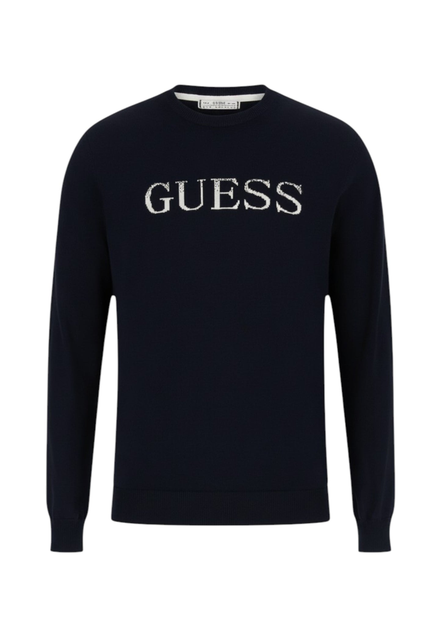 Maglia A Girocollo Uomo Guess  Kane Shaded Logo M6RR19Z4451