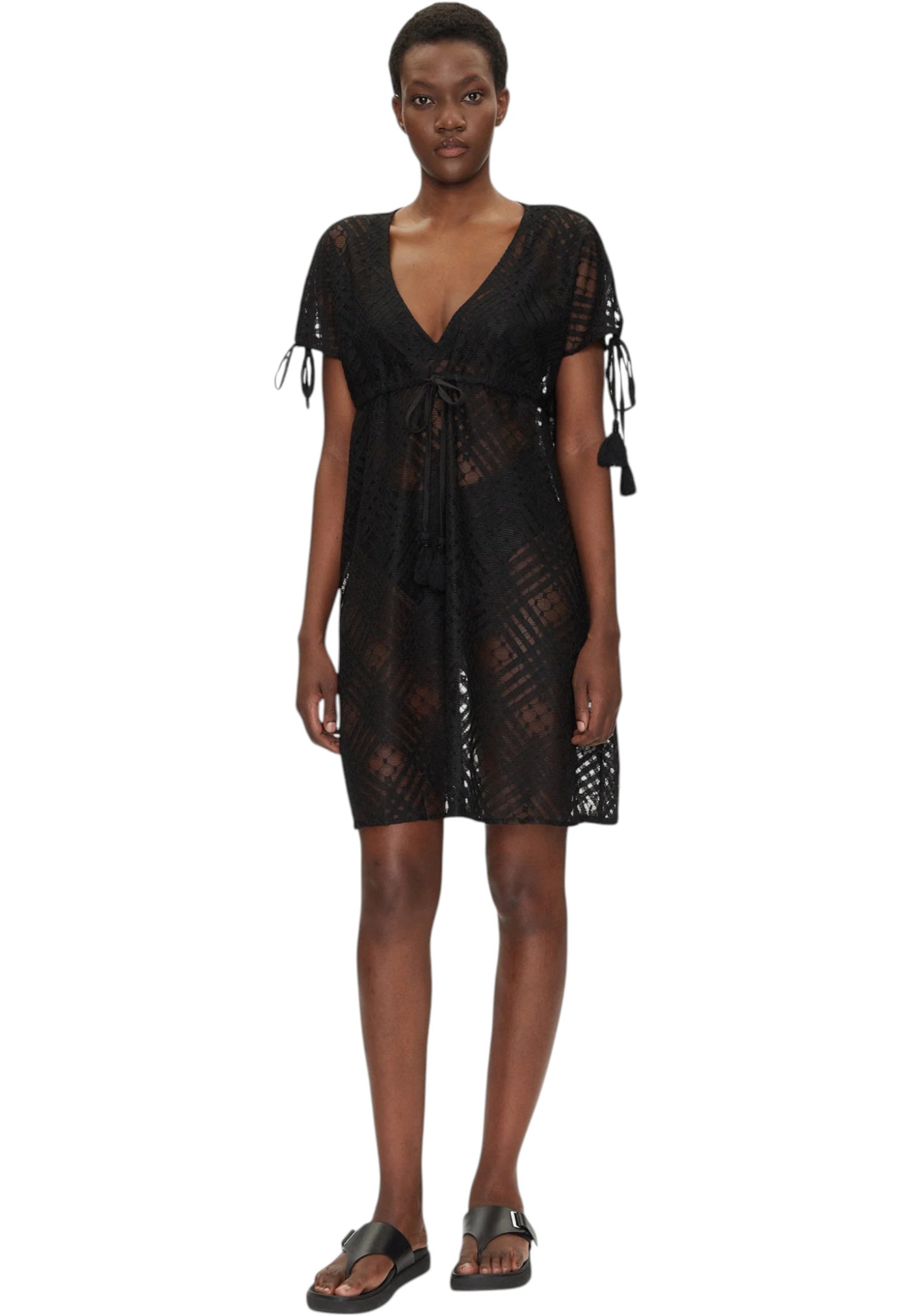 Vestito Corto Donna Iconique Copri Costume Cover Up Molly