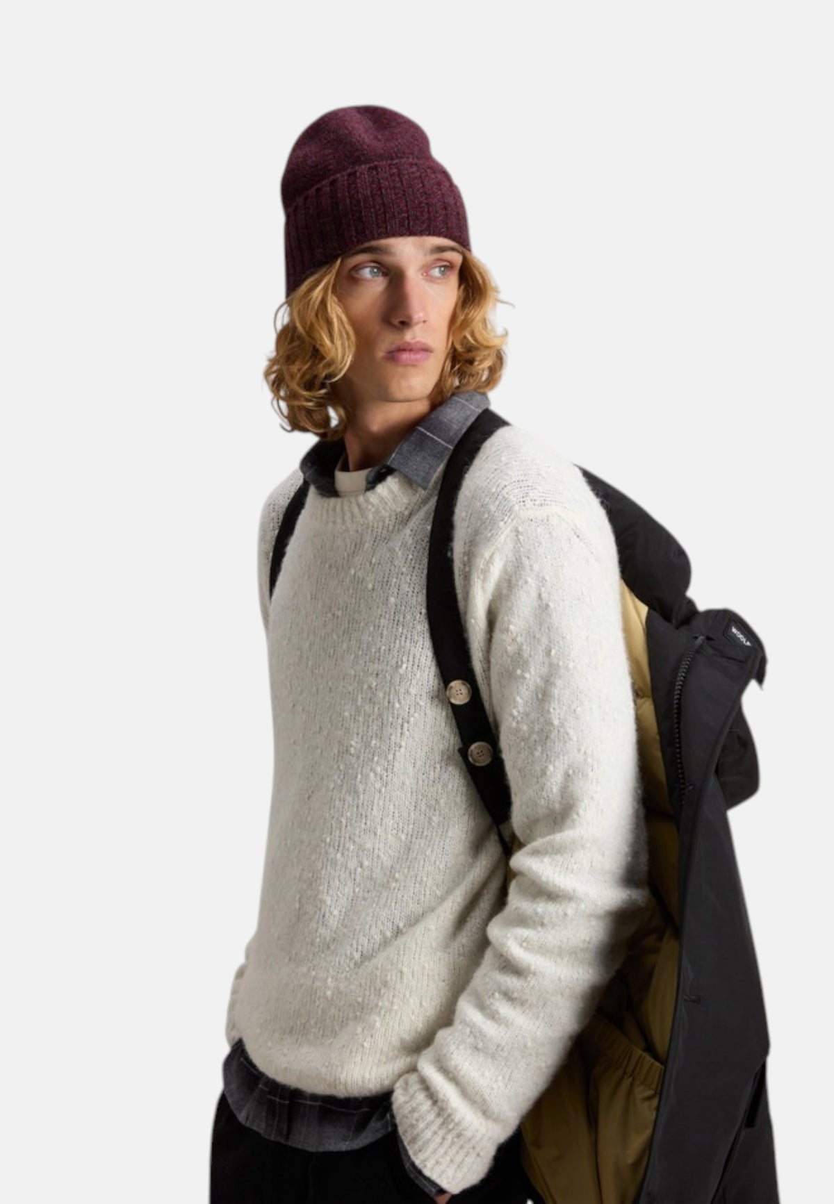Giacca Invernale Uomo Woolrich  Arctic Detachable Fur Anorak CFWOOU0484MBUT0001