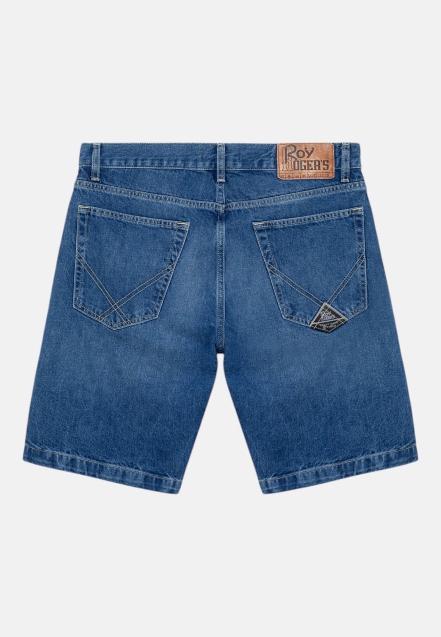 Pantaloncini Bermuda Uomo Roy Roger's In Denim Riciclato Cult Zanzibar RRU085D7213113