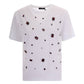T-Shirt Manica Corta Donna Liu Jo Ricamata  CA6350J6308