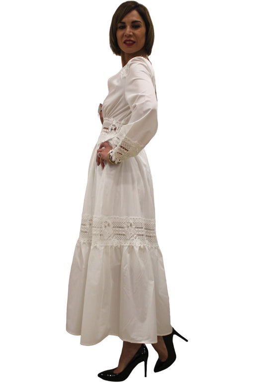 WW28218 - Robe - Blanche Sage