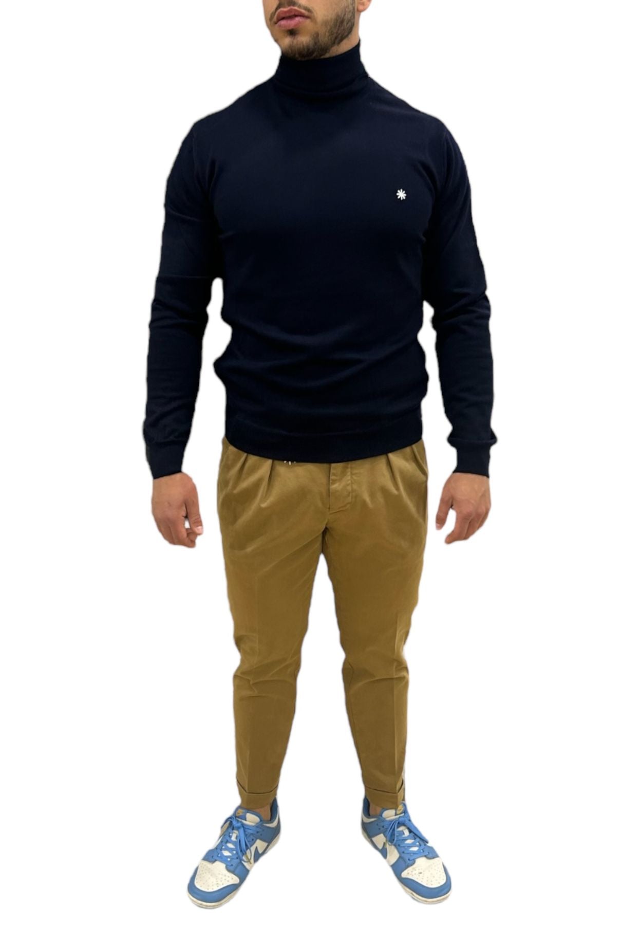 Maglione Collo Alto Uomo Manuel Ritz   3532M506233836