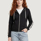Felpa Con Zip Donna Guess Con Cappuccio Circe V6GQ07K3096