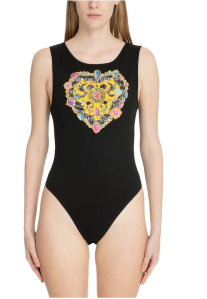 Body Senza Maniche Donna Versace Jeans Couture  Heart Couture 76HAML01CJ02L
