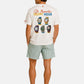 T-Shirt Manica Corta Uomo Mc2 Saint Barth Oversize Sb Happy Hour Delmar DLR0001