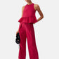 Top  Donna Liu Jo Red party Linea 3.0 WA6365T4853