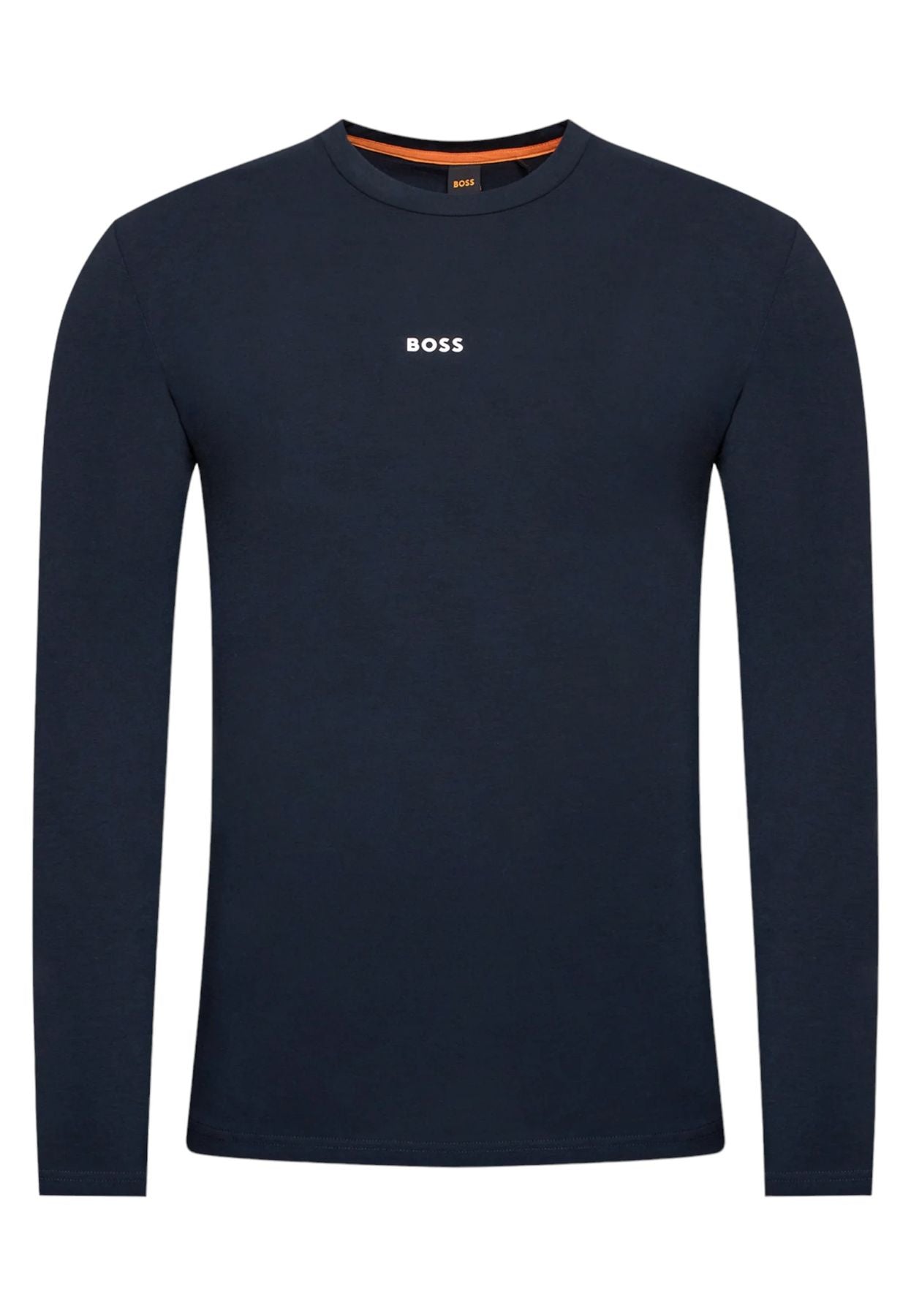 T-Shirt Manica lunga Uomo Boss Con Logo A Contrasto Tchark 50473286