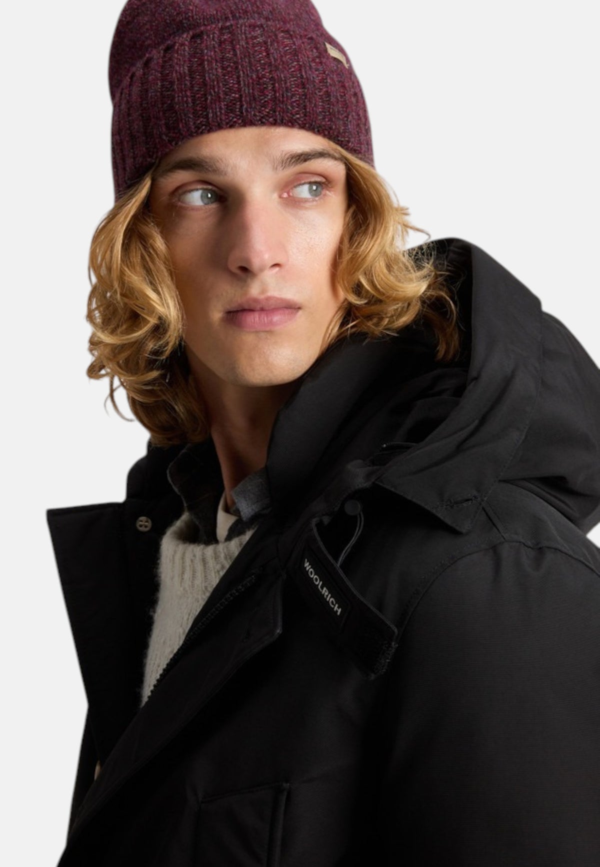 Giacca Invernale Uomo Woolrich  Arctic Detachable Fur Anorak CFWOOU0484MBUT0001