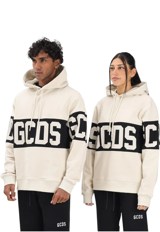 Felpa Con Cappuccio Uomo Gcds Band Logo  B1XM1900JD1