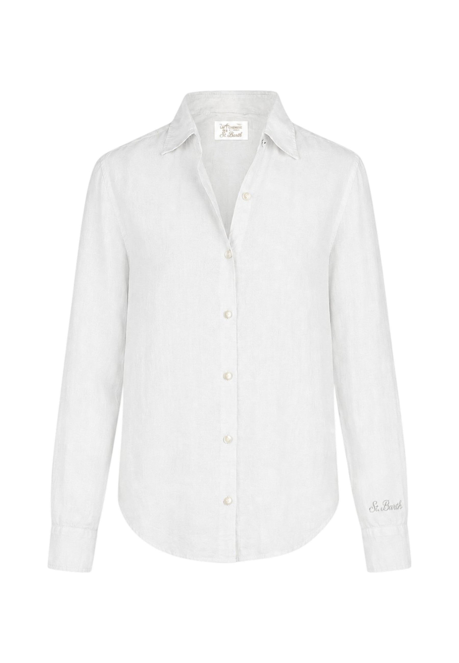 Camicia Manica lunga Donna Mc2 Saint Barth Beads St Barth Meredith MDH001