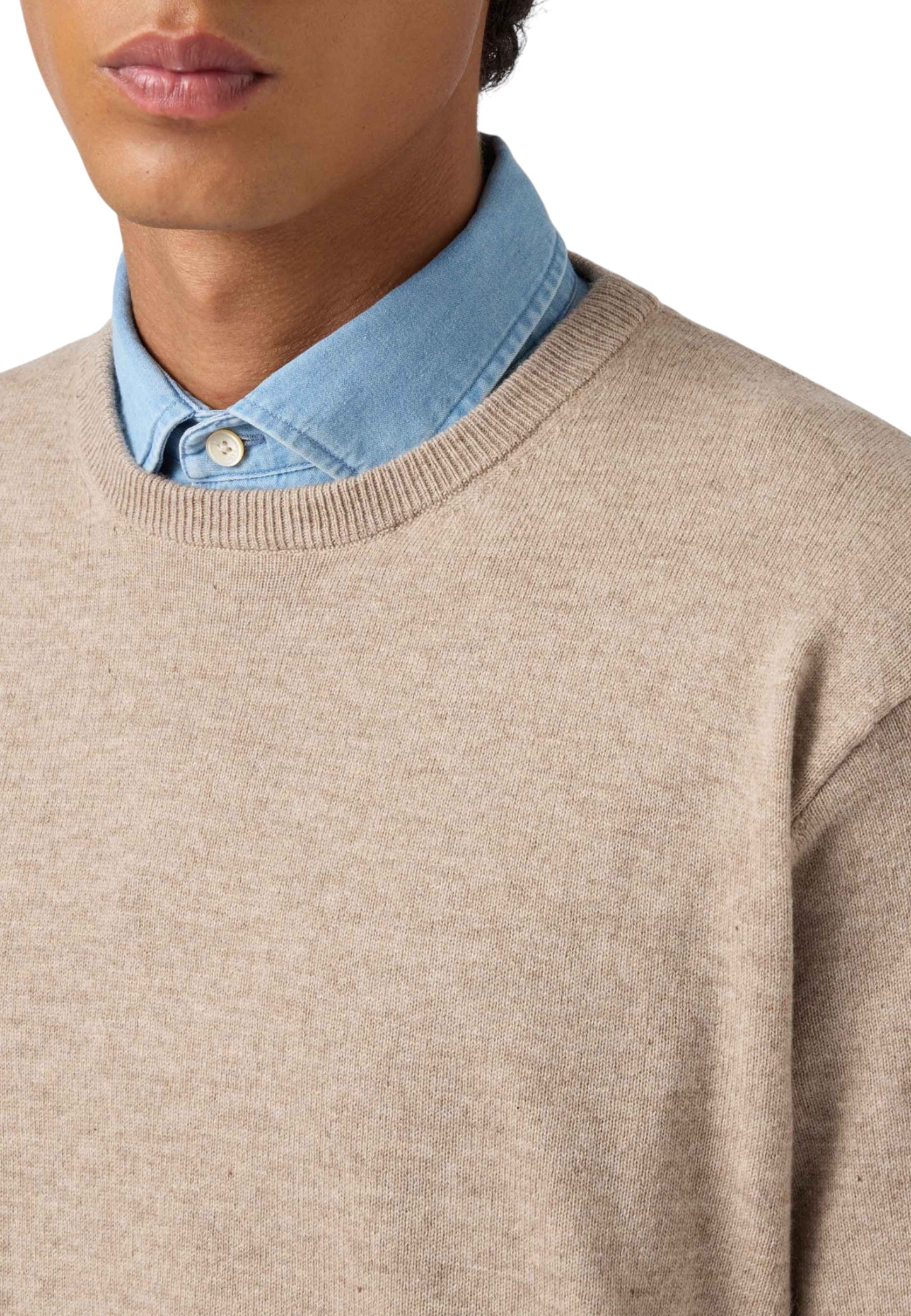 Maglione A Girocollo Uomo Mc2 Saint Barth  Regent Merinocash REGE008