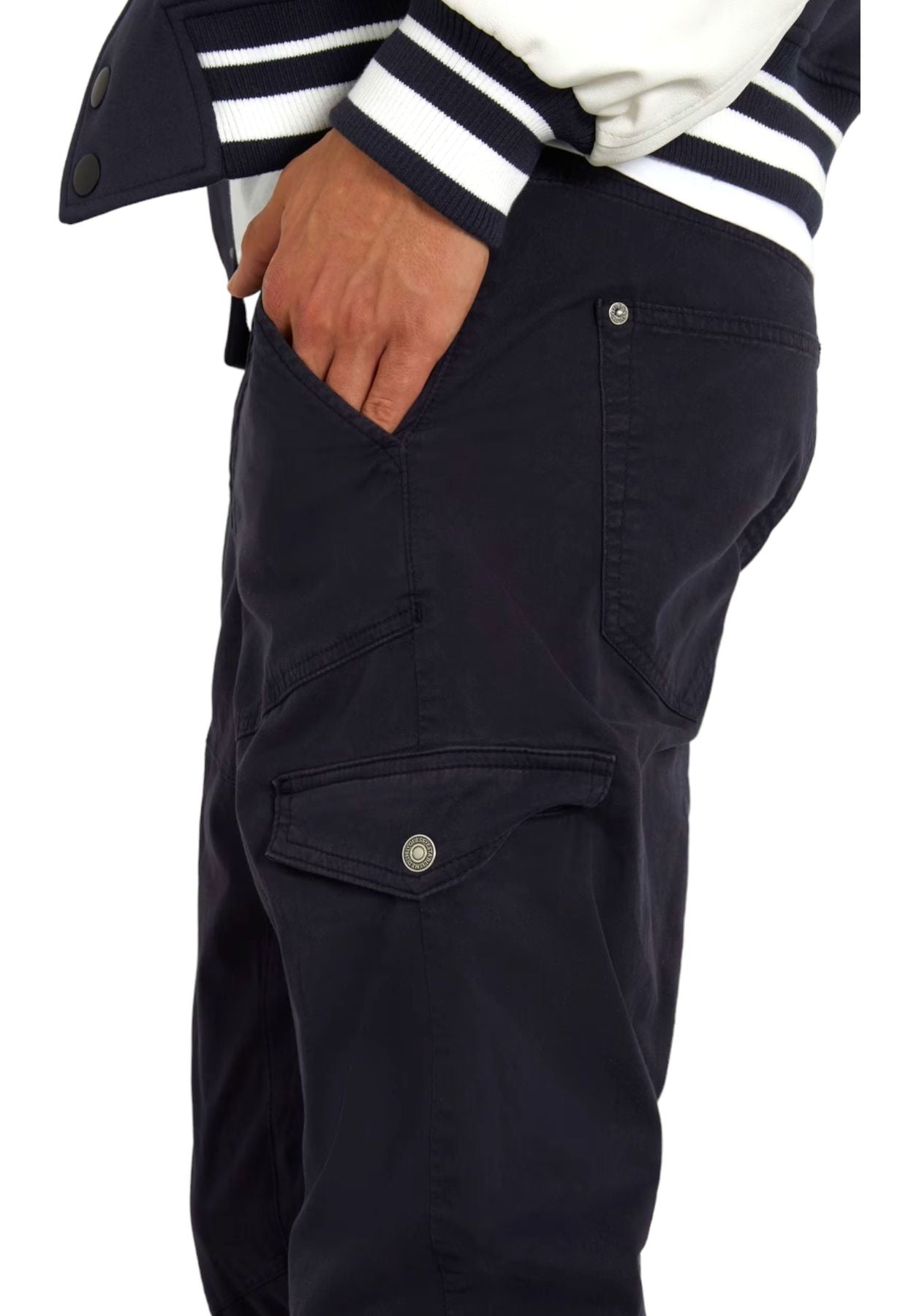 Pantaloni Cargo Uomo Guess  New Kombat M4RB17WFYSA