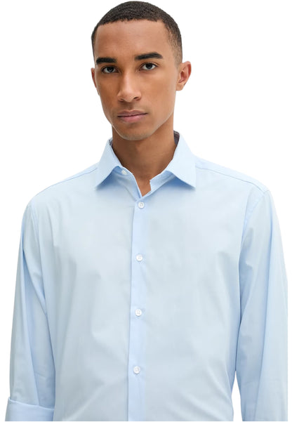 Camicia Manica lunga Uomo Calvin klein  Regular Essential Poplin Stretch LV019EU001