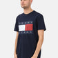 T-Shirt Manica Corta Uomo Tommy Jeans  Tjm Reg Big Flag S DM0DM22645