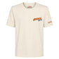 T-Shirt Manica Corta Uomo Mc2 Saint Barth Stampa/Ricamo Fronte E Retro Aperol Orange Portland PRL0002