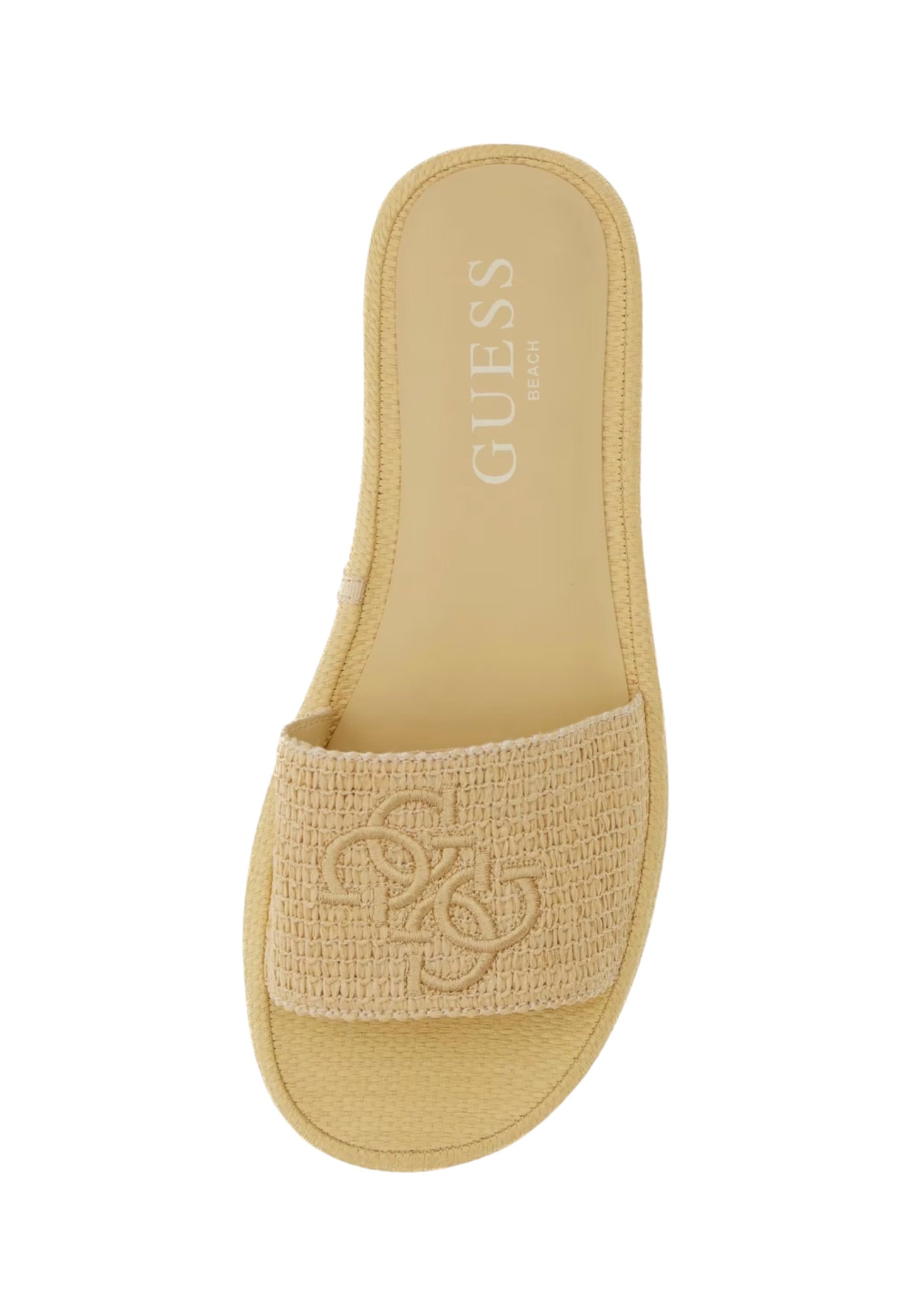 Ciabatte  Donna Guess  Textured Raffia Sand E6GZ08WQ730