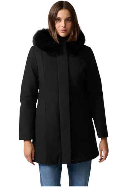 Parka Lungo Donna Refrigiwear Con Cappuccio In Pelliccia Lady Tech/1 Fur Jacket 25AIW99108XT3790