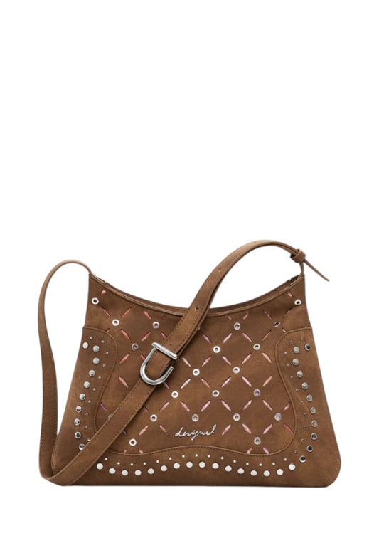 Borsa A Tracolla Donna Desigual  Yankee Manaos Camel 25WAXPB4
