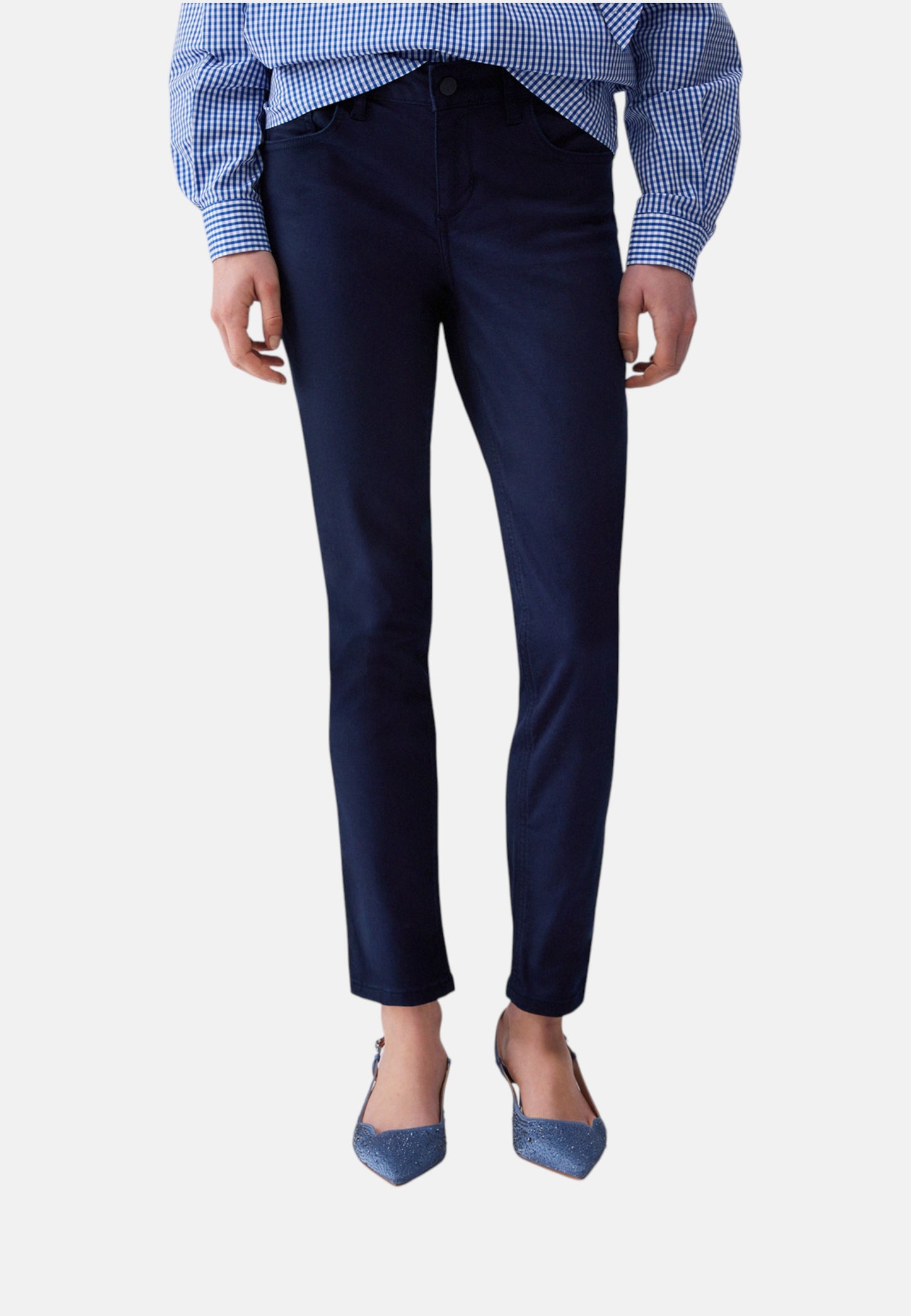 Pantaloni Skinny Fit Donna Liu Jo Vita Regolare Ideal WA6404T367A