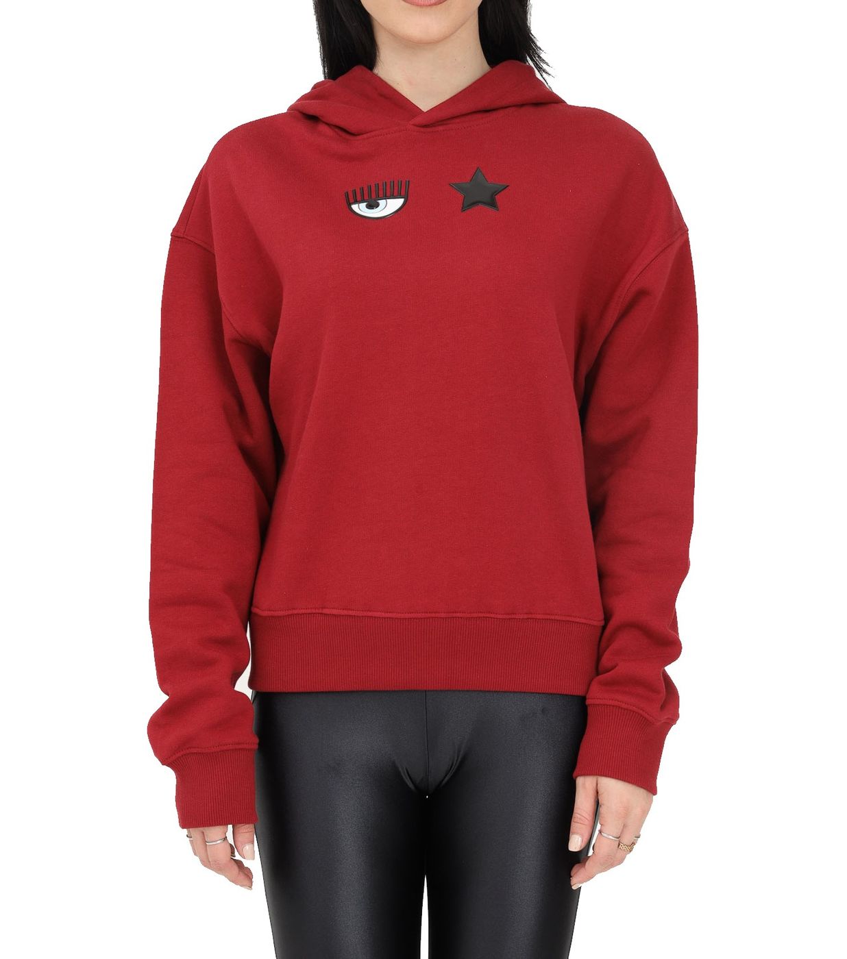Felpa Con Cappuccio Donna Chiara Ferragni   73CBIT07CFT07