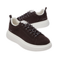 Sneakers Basse Uomo Liu Jo In Pelle Scamosciata Con Platform E Logo Laterale Big 05B 7G6013PX002