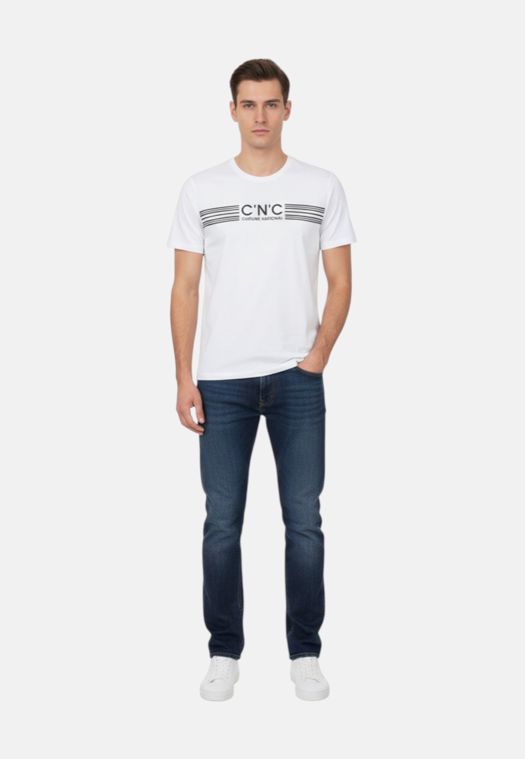 T-Shirt Manica Corta Uomo C'N'C Costume National   NMS37005TS9700