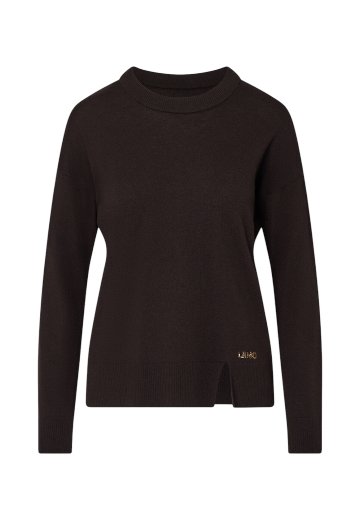 Maglia A Girocollo Donna Liu Jo Con Spacchi Laterali  WF6418MA16R