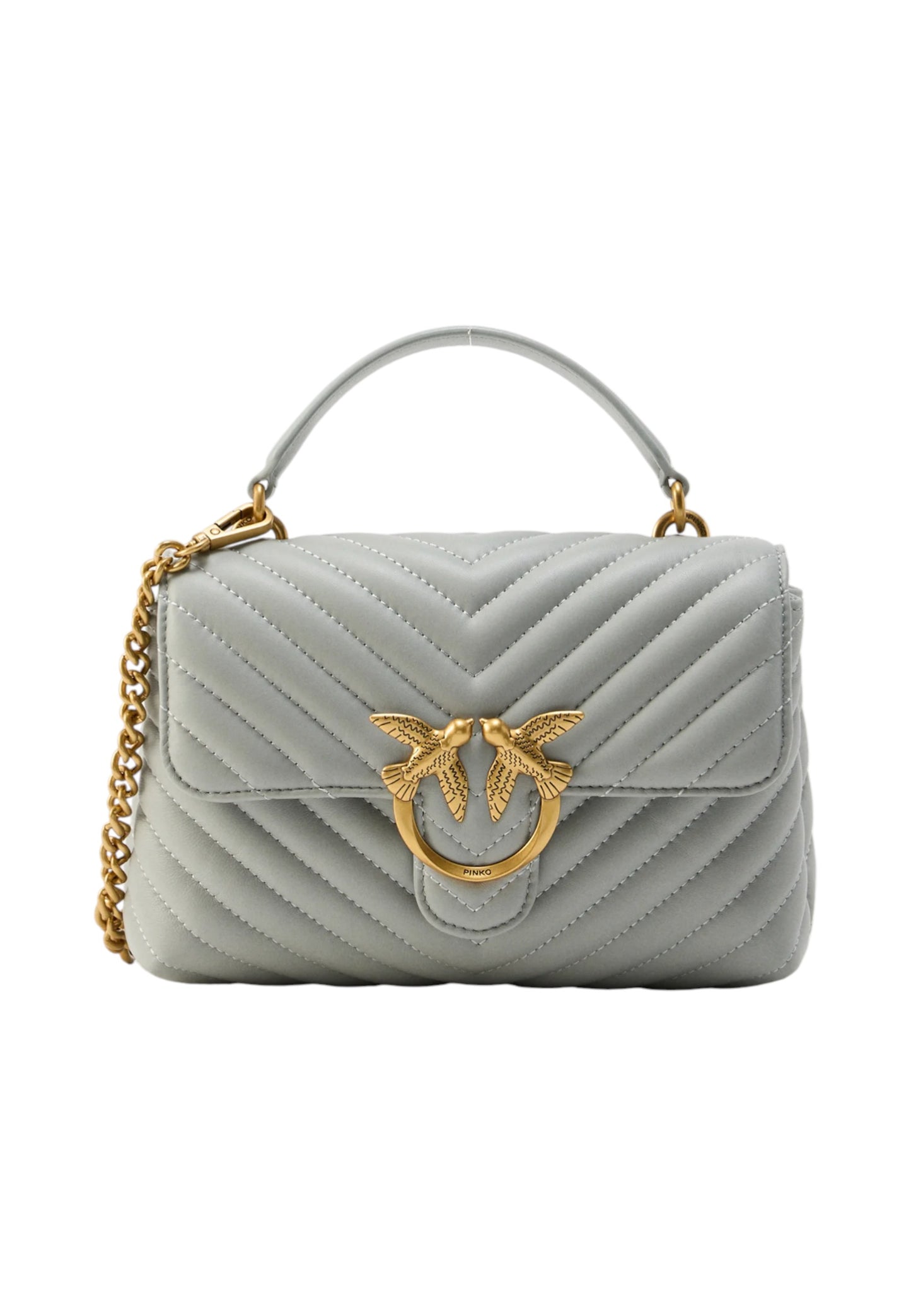 Borsa A Mano Donna Pinko Media Love Lady Puff Mini Chevron 100044A0GK