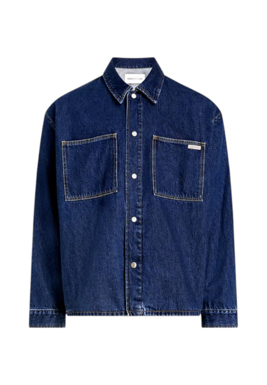 Giacca Jeans Uomo Calvin klein Jeans  Relaxed Shirt