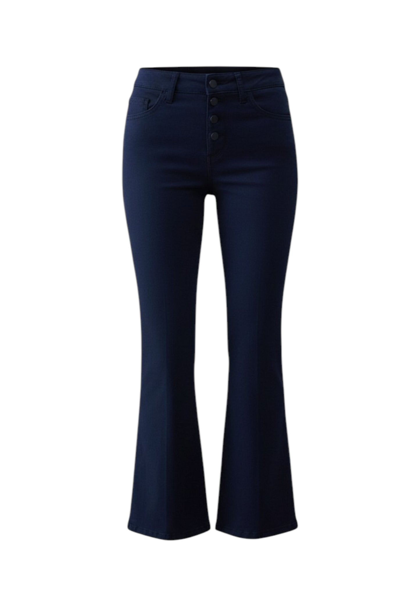 Pantaloni Flare Fit Donna Liu Jo Cropped Vita Alta Princess WA6256T367A