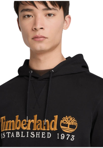 Felpa Con Cappuccio Uomo Timberland  Established 1973 Embroidered Logo Loopback TB0A5MX8