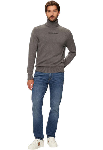 Maglione Collo Alto Uomo Guess Gj Guess J Emb Gj Ls Tn Guess J Emb Swtr M5BR58Z0561