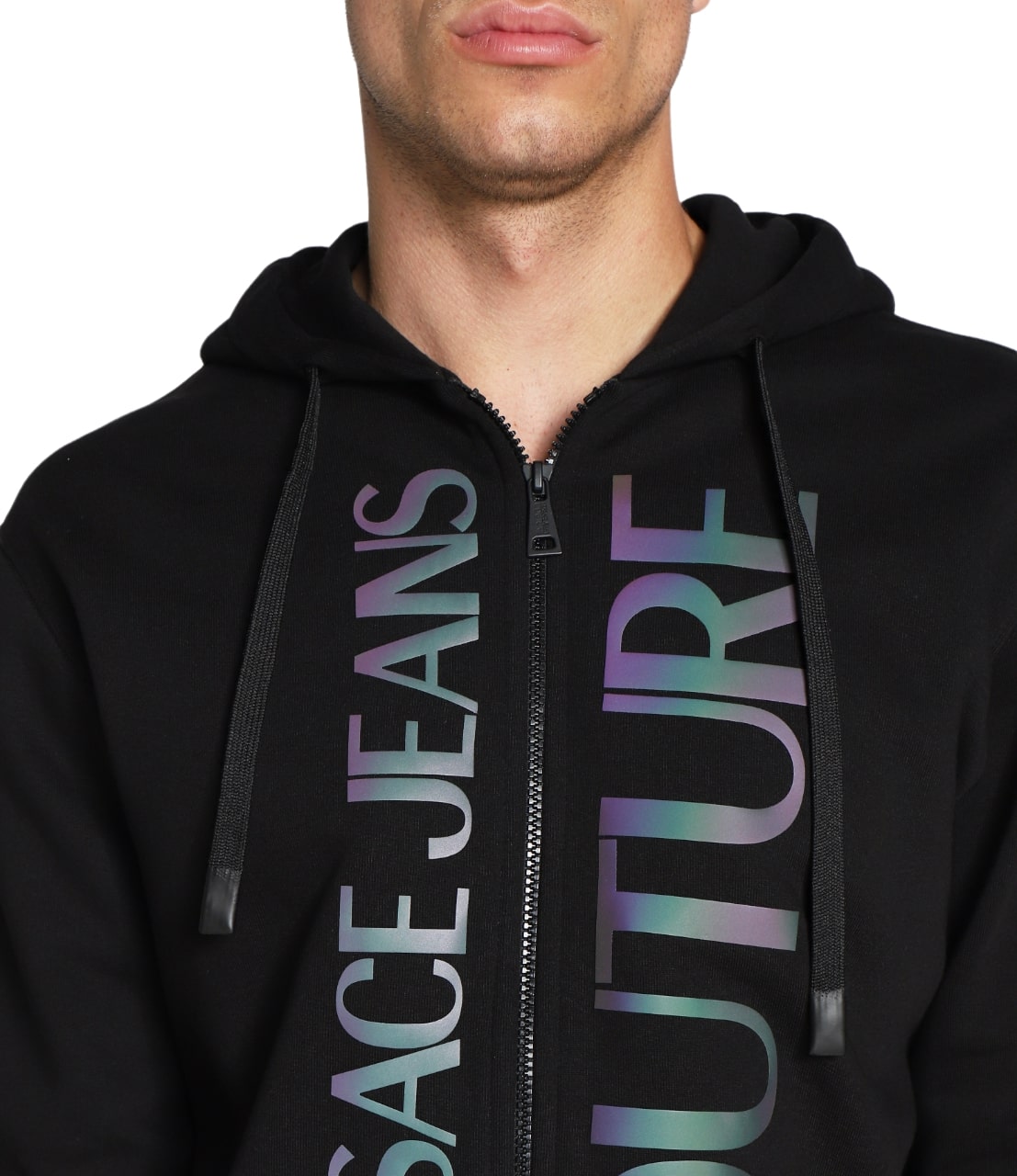 Felpa Con Cappuccio Uomo Versace Jeans Couture   73GAIT24CF00T