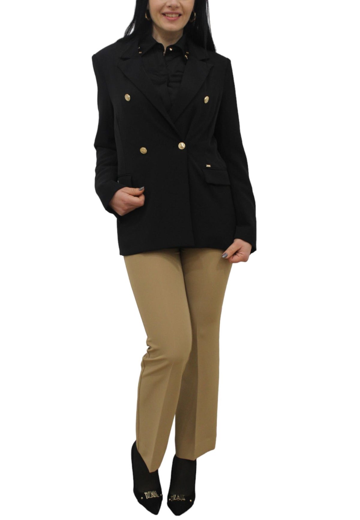 Giacca Elegante Donna Gaudi Doppio Petto  321FD35026