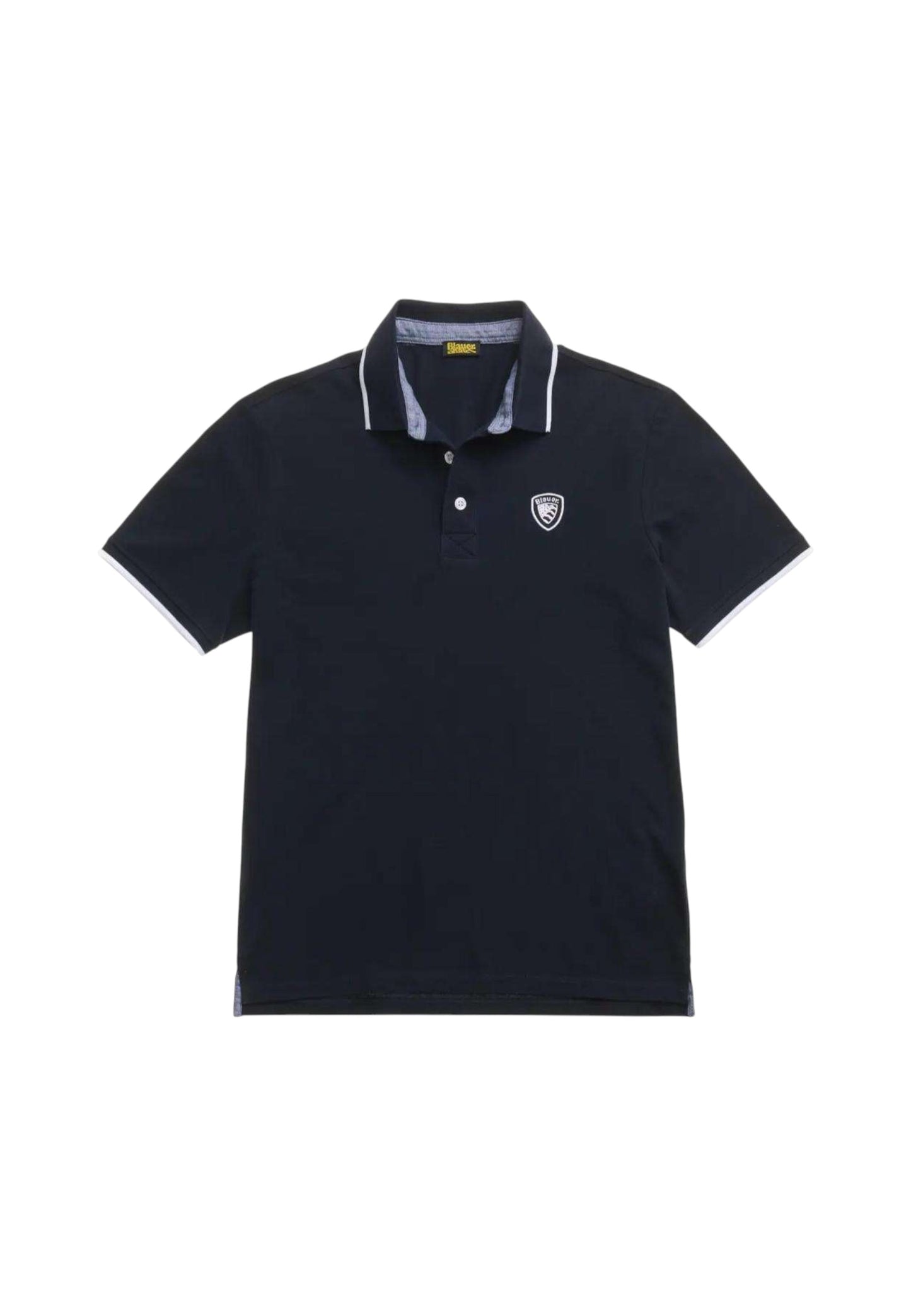 Polo Manica Corta Uomo Blauer