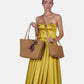 Borsa A Spalla Donna Gattinoni Shopping Bag Reversibile Reve Texture BEN268809WPJ