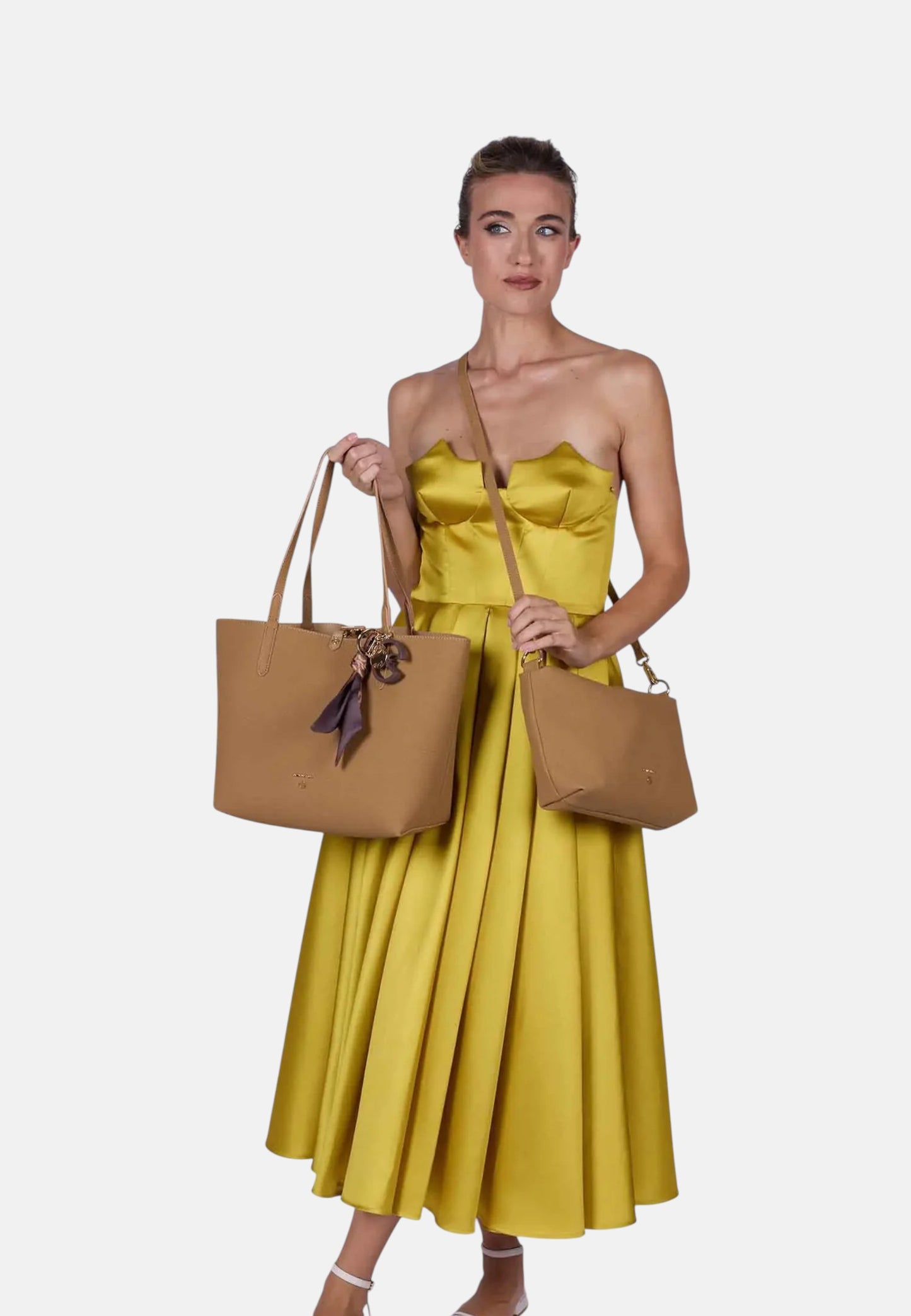 Borsa A Spalla Donna Gattinoni Shopping Bag Reversibile Reve Texture BEN268809WPJ
