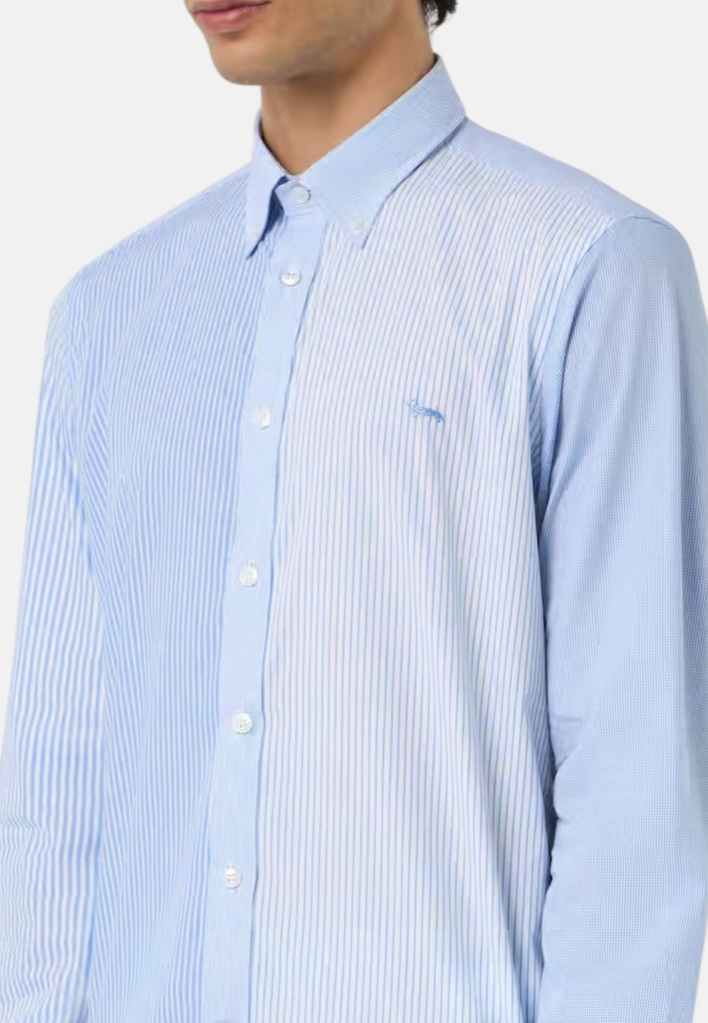 Camicia Manica lunga Uomo Harmont & Blaine Patchwork Righe Cinque Tessuti  CRQ078013436M
