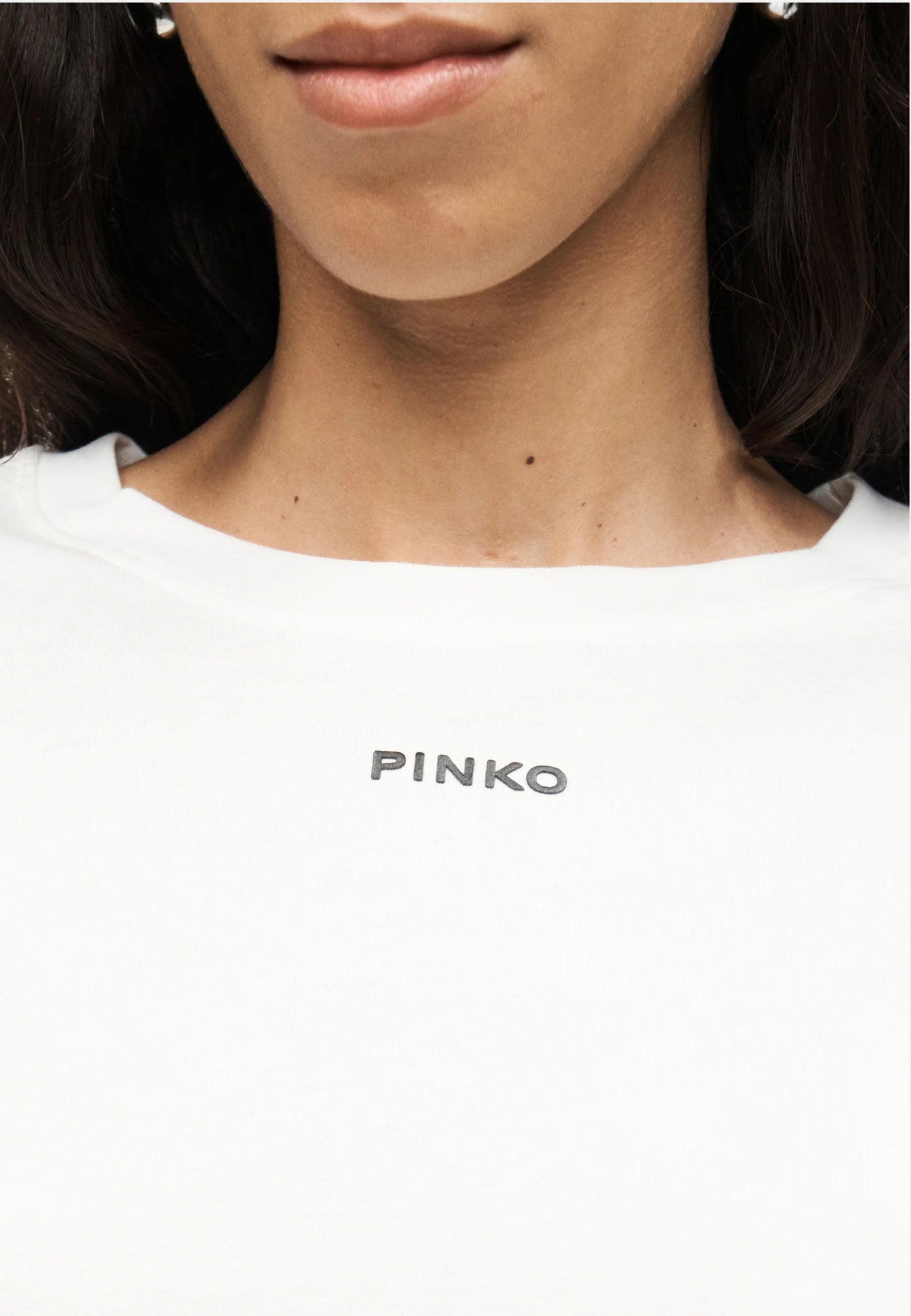 T-Shirt Manica Corta Donna Pinko Con Logo PINKO Basico 100373A34F