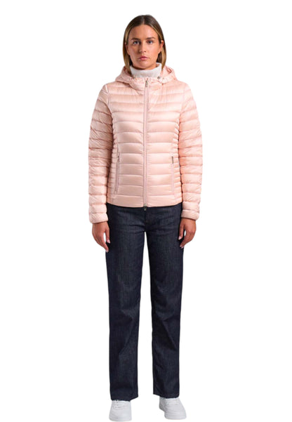 Piumino Corto Donna Ciesse Piumini 800Fp Vera Piuma Con Cappuccio Aghata 233CFWJ02098N1C10D