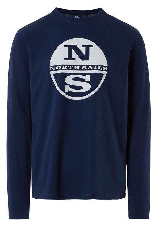 T-Shirt Manica lunga Uomo North Sails Con Grafica  692904