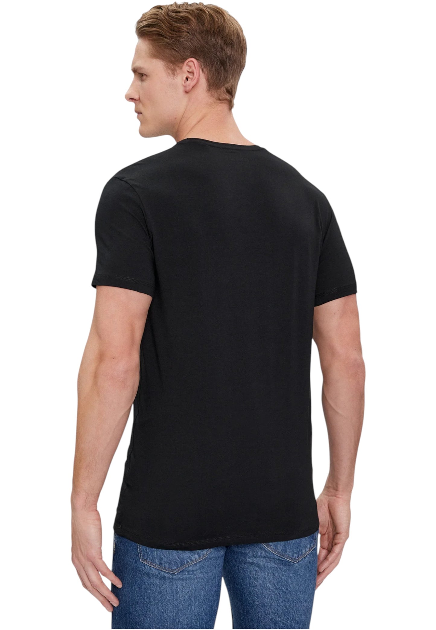 T-Shirt Manica Corta Uomo Guess 2Pack Caleb Hero Cnk U97G02KCD31