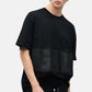 T-Shirt Manica Corta Uomo Gcds Oversize Fit Band Logo Tonal Loose Z0MLQC109J101