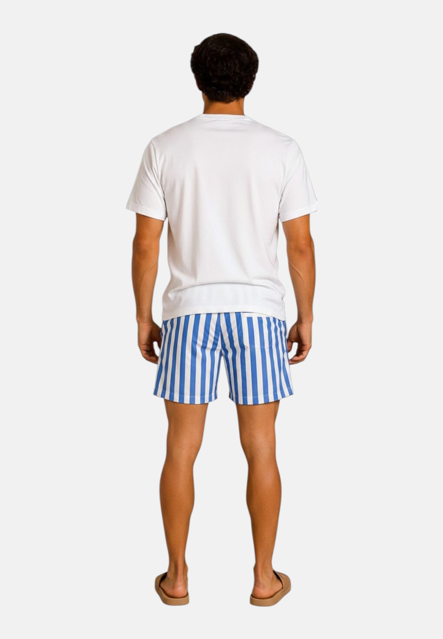 T-Shirt Manica Corta Uomo Mc2 Saint Barth Stampa E/O Ricamo Frontale Americano Portofino POT0001
