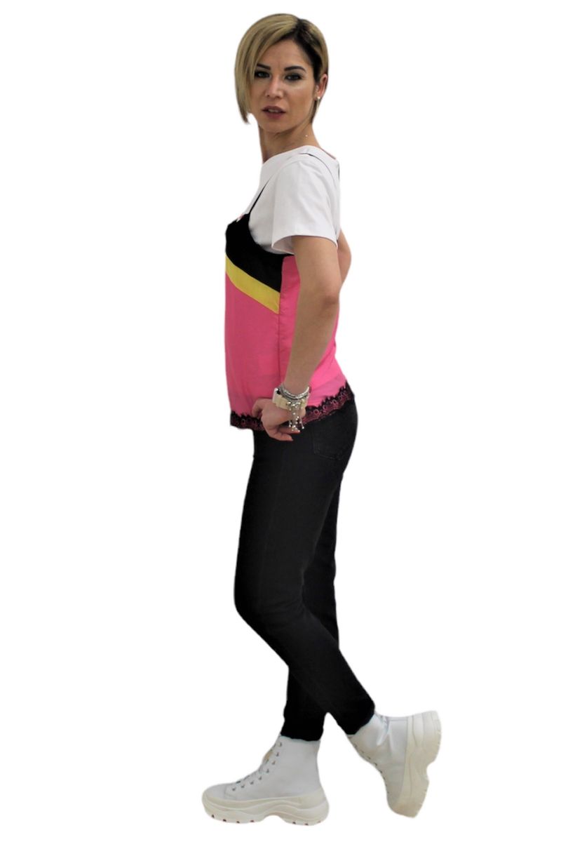 T-Shirt Manica Corta Donna Gaelle   GBD11190STMM