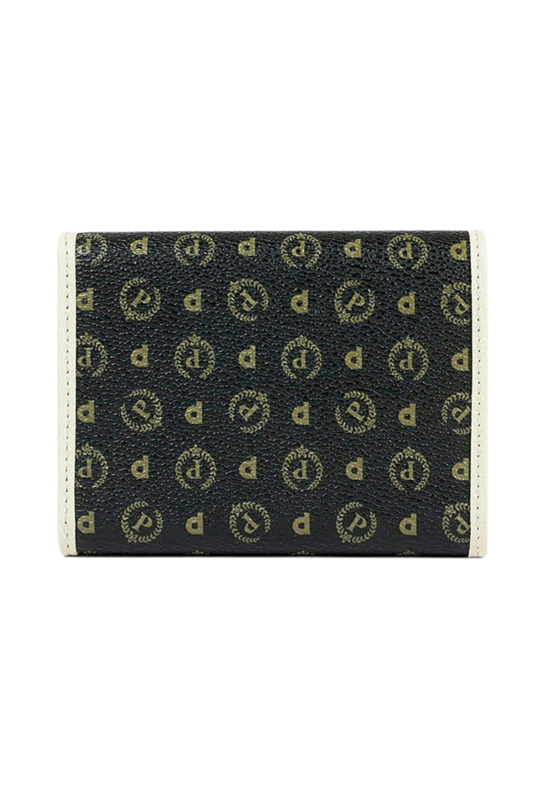 Portafoglio Con Patta Donna Pollini Piccolo Heritage Nero TE9006PP04Q11