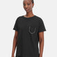 T-Shirt Manica Corta Donna Liu Jo Lj Studs Breast Eco Line WA6372JS923