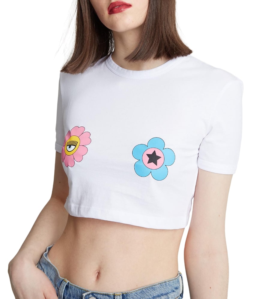 T-Shirt Manica Corta Donna Chiara Ferragni   72CBHT04CJT00